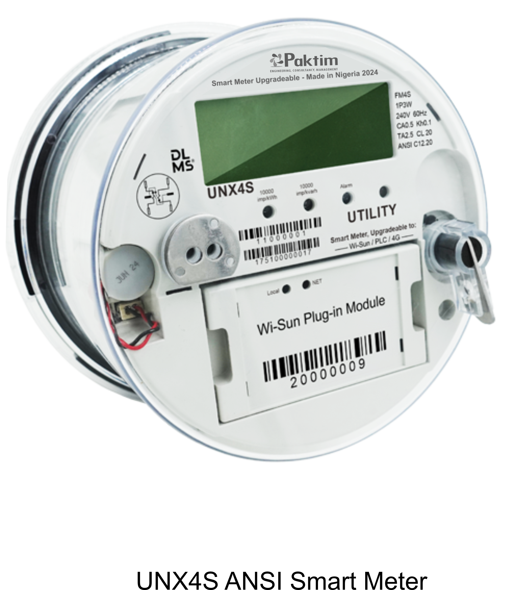 UNX4S ANSI Smart Meter